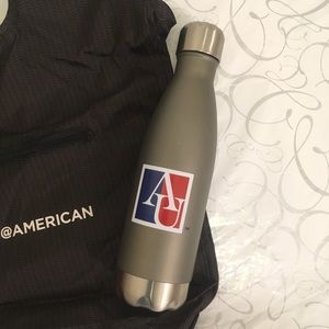 American University AU Thermal Bottle 17 oz NWT